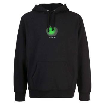 Hanorac Cu Gluga Supreme Apple Logo Negrii | RO101AP