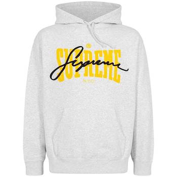 Hanorac Cu Gluga Supreme Embroide Chenille Albi | RO107JJ