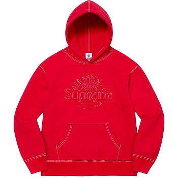 Hanorace Supreme Timberland® Cu Glugă Rosii | RO291LH