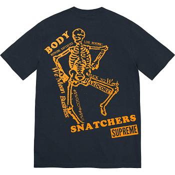 Tricouri Supreme Body Snatchers Tee Bleumarin | RO347VD