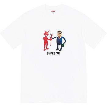 Tricouri Supreme Business Tee Albi | RO374BC
