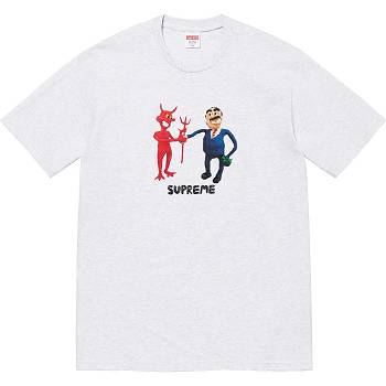 Tricouri Supreme Business Tee Bej | RO379EX