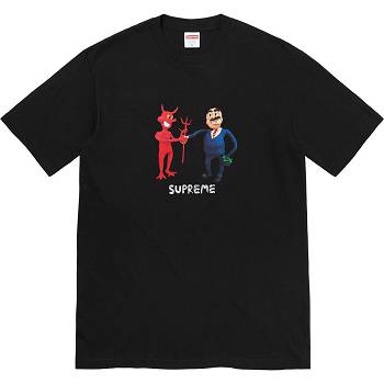 Tricouri Supreme Business Tee Negrii | RO378WY
