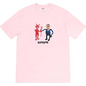 Tricouri Supreme Business Tee Roz | RO375NB