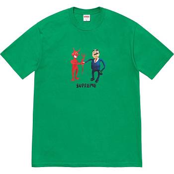 Tricouri Supreme Business Tee Verzi | RO377QZ