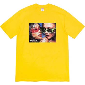 Tricouri Supreme Eyewear Tee Galbeni | RO367JJ