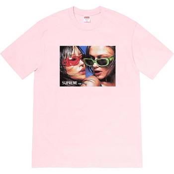 Tricouri Supreme Eyewear Tee Roz | RO366HK
