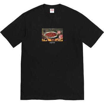 Tricouri Supreme Strawberries Tee Negrii | RO343LH